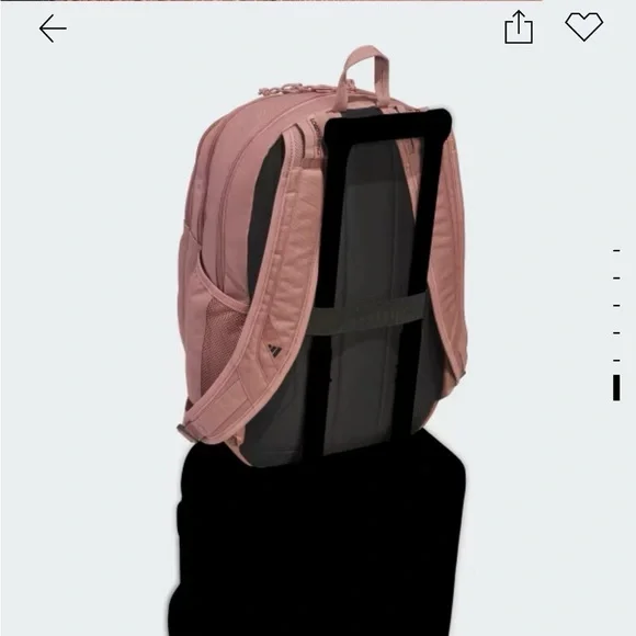 Adidas Prime 7 backpack in warm clay - Picture 5 of 10